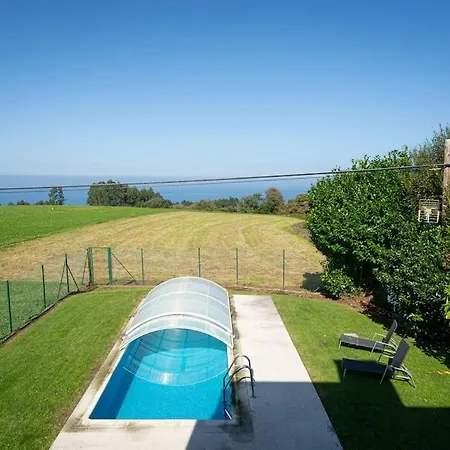 Дом отдыха Chale Con Piscina Y Vista Al Mar Кудильеро